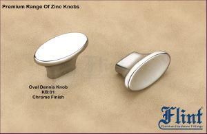 Oval Dennis Cabinet Knob