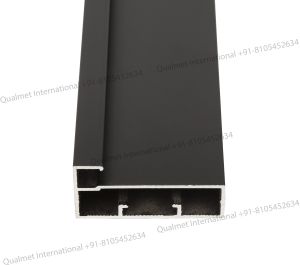 45mm Aluminium Kitchen Profile - Ceramic Black