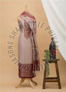 SKU AS01267901 Cotton Silk Unstiched Suit