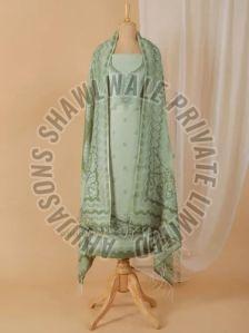 SKU AS01831881 Cotton Silk Unstiched Suit