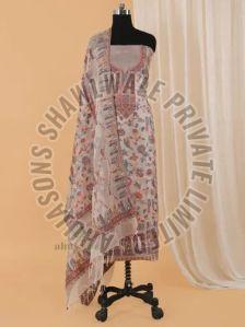 SKU AS01847305 Cotton Silk Unstiched Suit