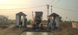 RCC Trimix Road Construction Labour Work