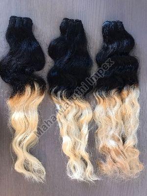 Double colour hair