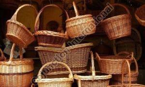 Natural Brown Kashmiri Basket