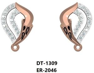 ER-2046 Ladies Gold Earring