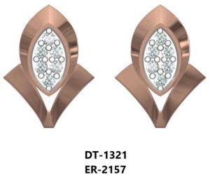 ER-2157 Ladies Gold Earring