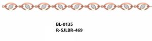R-SJLBR-469 Ladies Rose Gold Bracelet