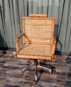 Bamboo Revolving Chair