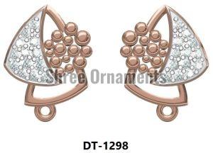ER-1298 Ladies Gold Earring