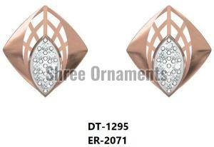 ER-2071 Ladies Gold Earring