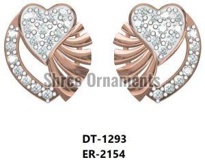 ER-2154 Ladies Gold Earring