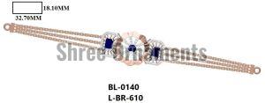 L-BR-610 Ladies Gold Bracelet