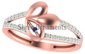 M-PLR-3948 Ladies Rose Gold Ring