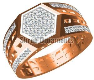 SJGR-2365 Mens Gold Ring