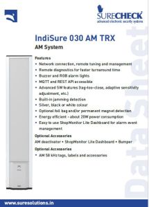 Indisure Trx Eas Security System