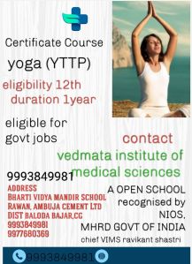 Yoga course