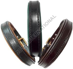 Classic Padded Leather Dog Collar
