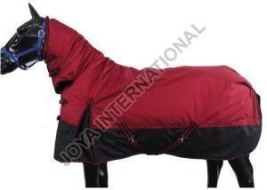 Red and Black Winter Horse Blanket
