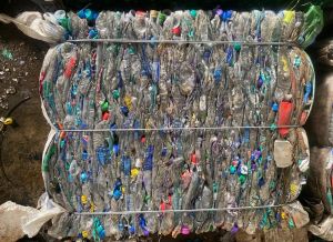 Baled PET Bottles
