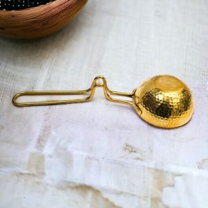 Brass Tadka Pan Top Quality Bass Design Brass Frypan