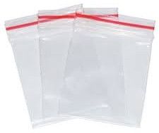 plain zip lock bags