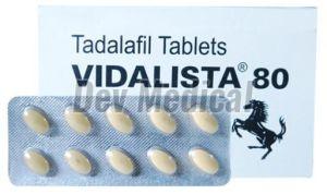 Vidalista 80mg Tablets