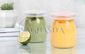 Glass Yogurt Jar with Airtight Lid