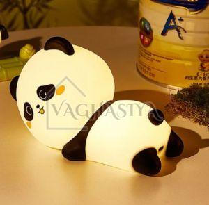 LED Cute Silicone Sleepy Panda Night Light