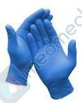 Non Sterile Blue Nitrile Examination Gloves