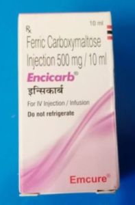 Encicarb Ferric Carboxymaltose 500 Mg Injection