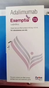 Exemptia Adalimumab Immunotherapy 40 Mg Prefilled Syringe