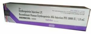 Renocel Erythropoietin Anemia Therapy 10000 IU Injection