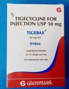 Tigebax Tigecycline Severe Infection Therapy 50 Mg Lyophilized Injection