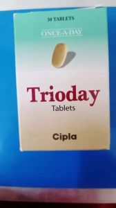 Trioday Tenofovir Lamivudine Efavirenz HIV Tablets