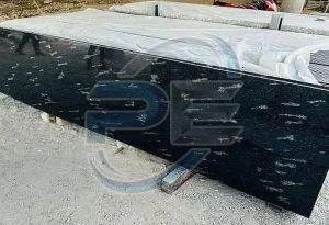 Fish Black Granite Slab