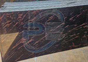 Fish Brown Granite Slab