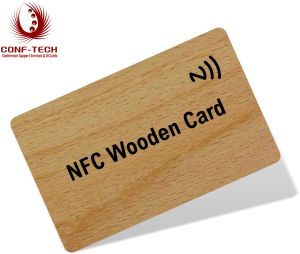 Wooden NFC Card
