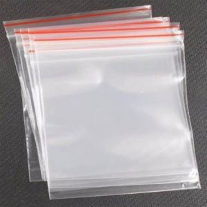 PVC Transparent Zip Lock Pouch Without Slider