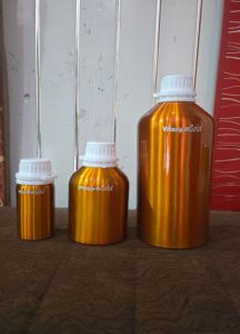 Flame Golden Aluminum Essential Oil Bottle