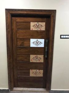 Rectangle Wooden Safety Door