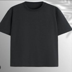 Mens Black Oversized T Shirt