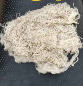 Cotton Dyed Yarn Waste, Color : White