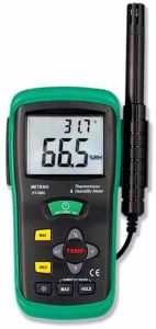 Plastic Digital Temperature Humidity Meter for Indoor