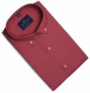 Plain Cotton Button Down Shirt
