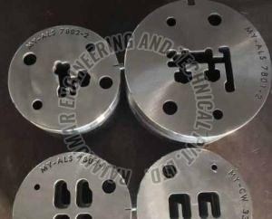Smooth Finish Aluminium Extrusion Round Die, Color : Silver