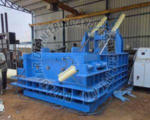 Fully Automatic Hydraulic Baling Machine, Color : Blue for Recycling