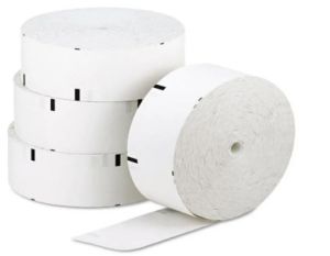 Plain ATM Thermal Paper Roll, Color : White