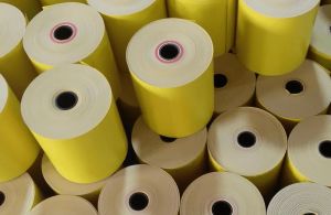 Plain POS Thermal Paper Roll, Color : Yellow