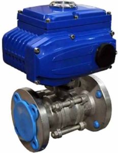 Stainless Steel 2 Way Electric Actuator Ball Valve