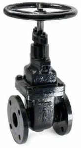CI Sluice Valves, Color : Black, Blue for Water Fitting